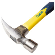 Estwing EMRF20S Sure Strike Straight Claw Hammer with Fibreglass Handle, 20oz/567g Draper - Town Tools
