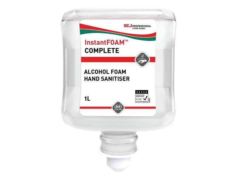 SC Johnson Professional InstantFOAM Complete Hand Sanitiser Cartridge 1 litre SC Johnson Professional - RockBottom Nothampton