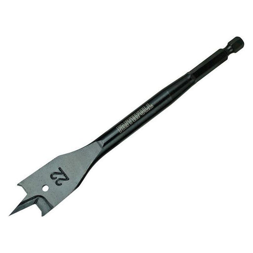 Faithfull Impact Rated Flat Bit 22 x 152mm Faithfull - RockBottom Northampton