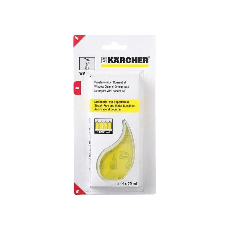 Karcher Glass Cleaning Sachets (4x20ml) Karcher - RockBottom Northampton