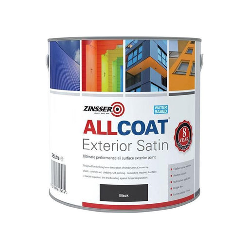 Zinsser AllCoat® Exterior Black 2.5 litre Zinsser - RockBottom Northampton