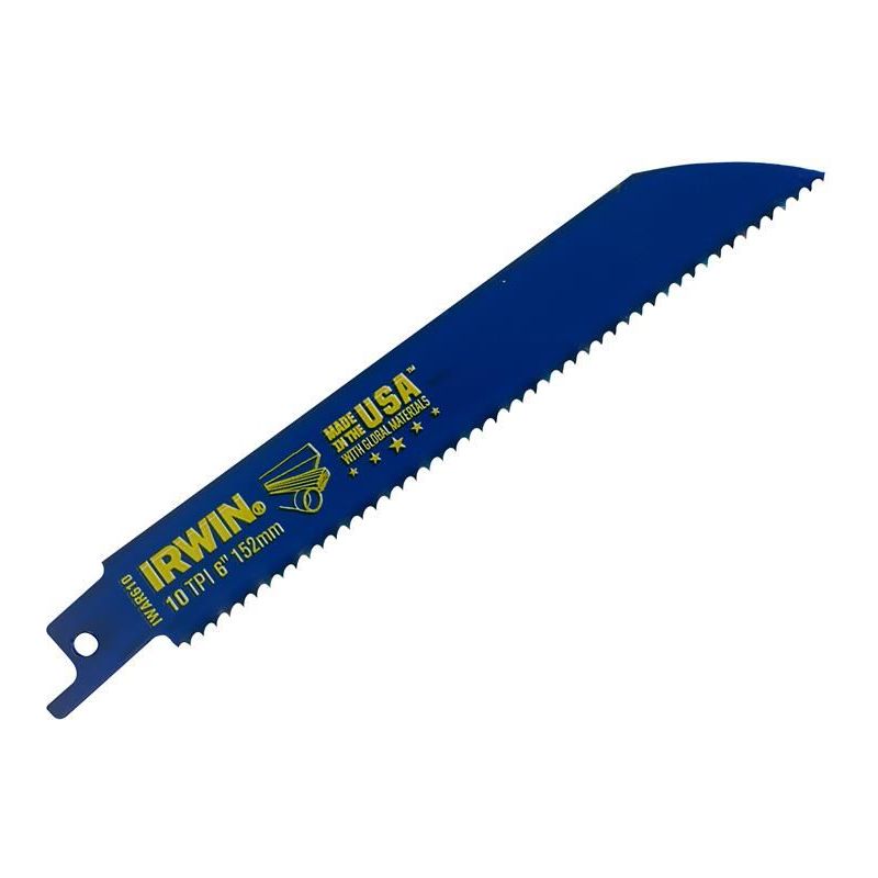 Irwin® 610R Sabre Saw Blade Metal & Wood Cutting 150mm Pack of 2 IRWIN® - RockBottom Northampton