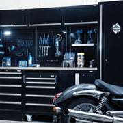 Draper BUNKER Modular Storage Combo with Stainless Steel Worktop (16 Piece) Draper - Town Tools 