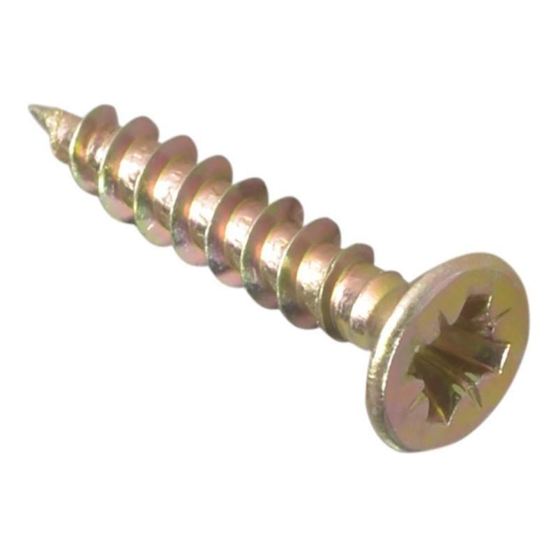 Forgefix Multi-Purpose Pozi Compatible Screw CSK ST ZYP 3.5 x 20mm Box 200 ForgeFix - RockBottom Northampton