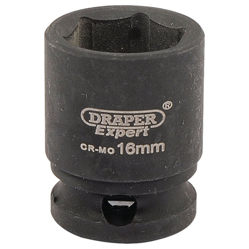 Draper Expert HI-TORQ 6 Point Impact Socket, 3/8" Sq. Dr., 16mm Draper - Town Tools 