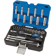 Draper Metric Socket Set, 1/4" Sq. Dr. (30 Piece) 16444 Draper - Town Tools 