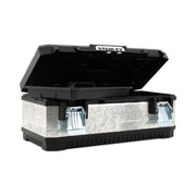 Stanley® Hand Tools Galvanised Metal Toolbox 50cm (20in) STANLEY® Hand Tools - RockBottom Nothampton