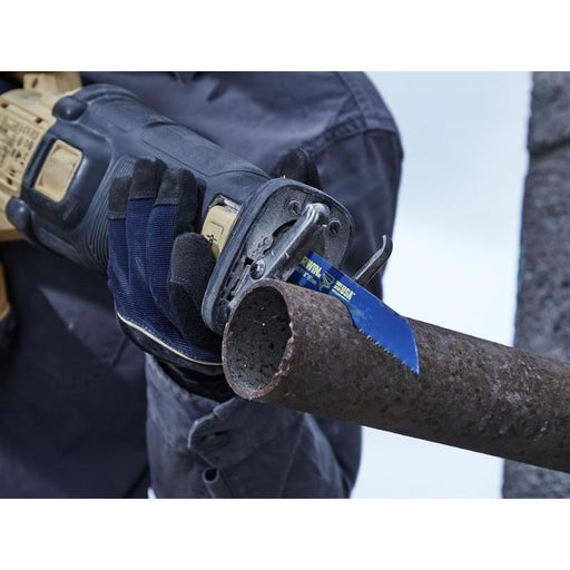 Irwin® 610R Sabre Saw Blade Metal & Wood Cutting 150mm Pack of 2 IRWIN® - RockBottom Northampton