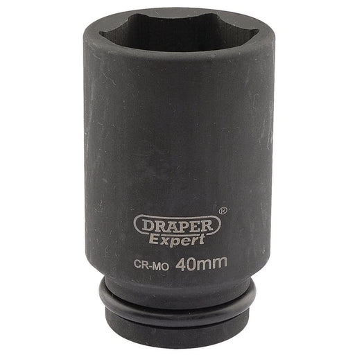 Draper Expert HI-TORQ 6 Point Deep Impact Socket, 3/4" Sq. Dr., 40mm Draper - Town Tools 