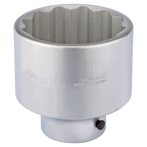 Draper Elora Bi-Hexagon Socket, 1" Sq. Dr., 80mm 67400 Draper - Town Tools 