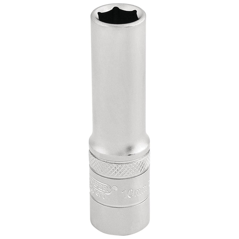 Draper 6 Point Metric Deep Socket, 3/8" Sq. Dr., 10mm 16579 Draper - Town Tools 