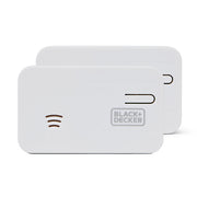 Black + Decker Carbon Monoxide Alarm 2 Pack. 10 Year Sealed Lithium Battery Life.