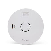 Black + Decker Connected Smoke Alarm. Wirelessly Interlinked. 10 Year Sealed Lithium Battery Included. Optical Sensor.