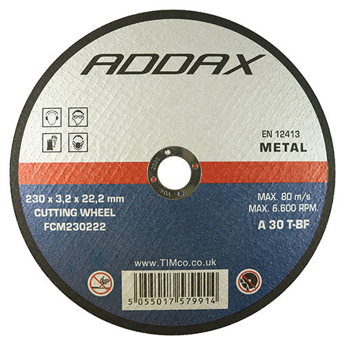 TIMCO B/Abrasive Flat Wheel Metal — Box