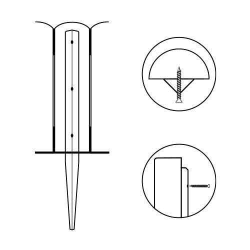 TIMCO Border Roll Pin