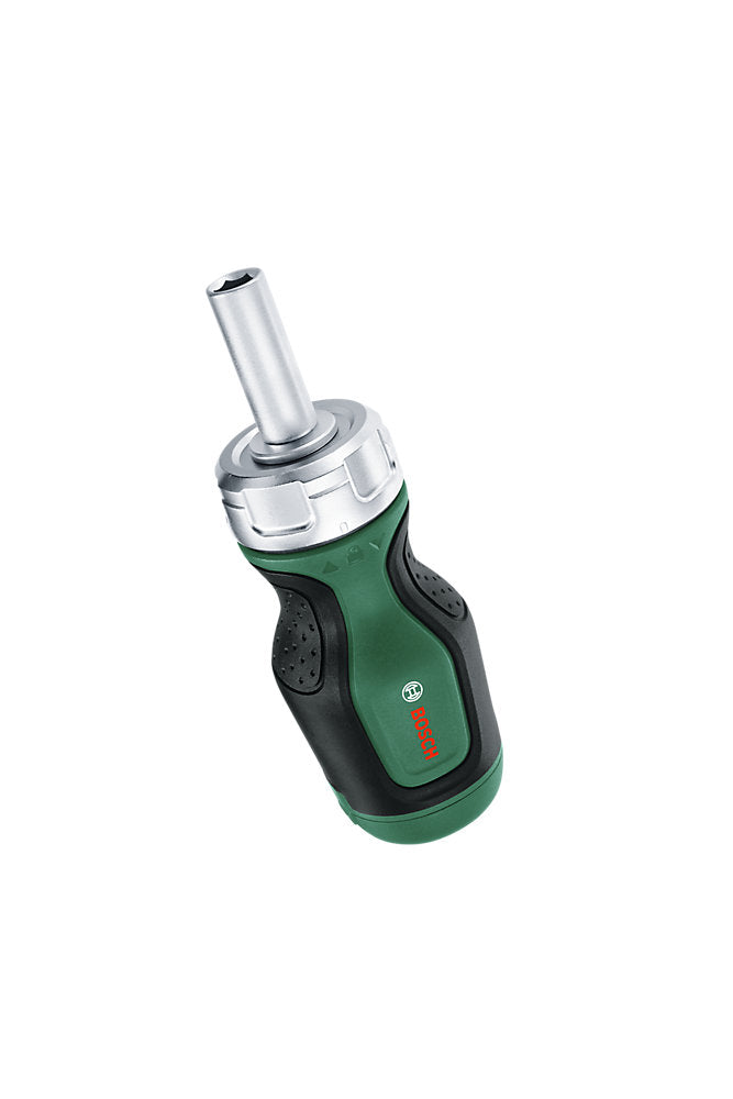 Bosch Hand Tools Stubby Bit Ratchet Screwdriver + 6 Bits 1600A027PK