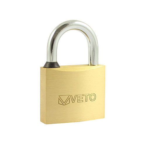 TIMCO Brass Padlock — Blister Pack