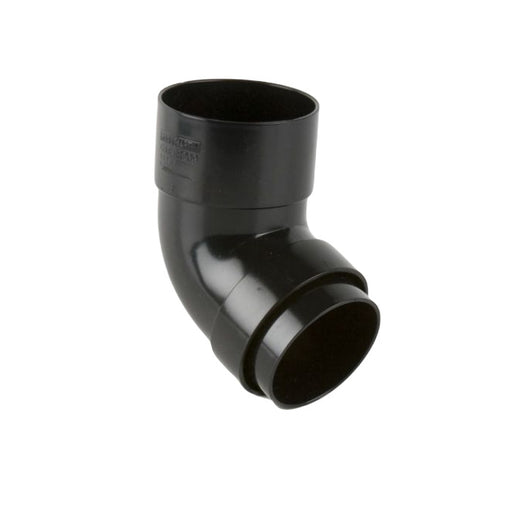 POLYPIPE RAINWATER 68mm x 112.5deg D/PIPE O/BEND RR127
