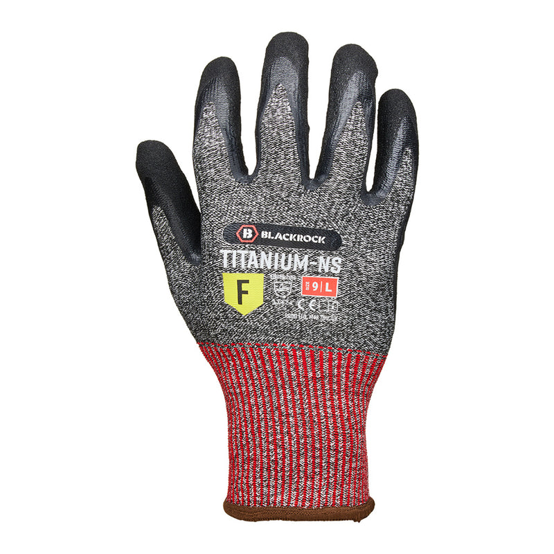 Blackrock Titanium-NS Cut Resistant Gloves Pair - size 9/L