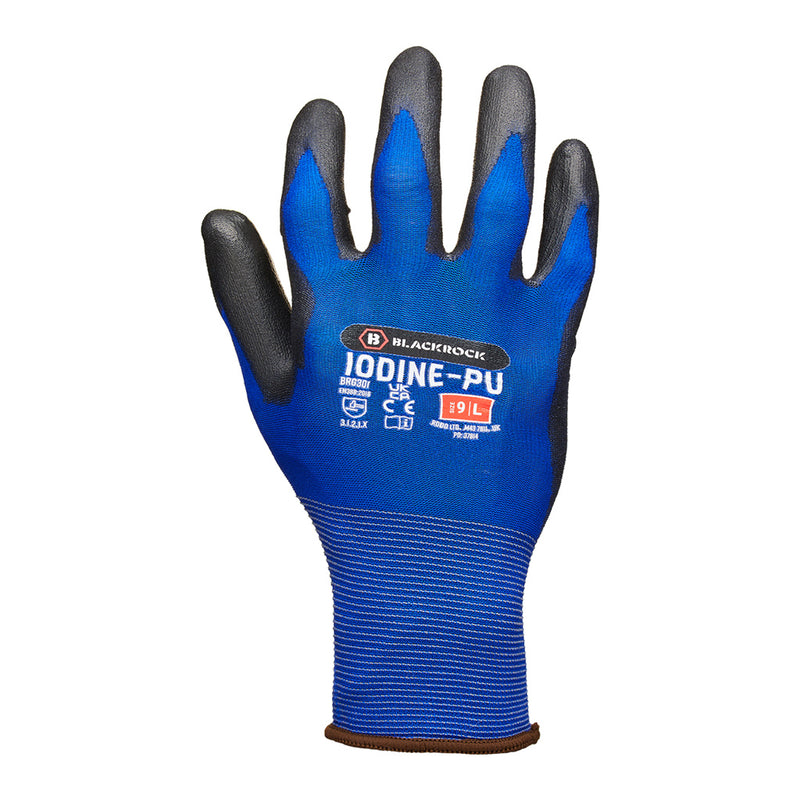 Blackrock Iodine-PU Gloves Pair - size 9/L