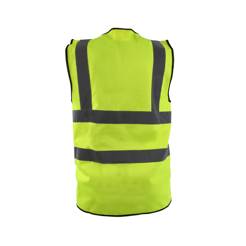 Blackrock Hi-Vis Sleeveless Vest/Waistcoat (carded) - Yellow size XL