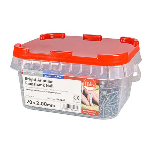 TIMCO Annular Ringshank Nails Bright