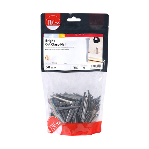 TIMCO Cut Clasp Nails Bright — 1kg Bag