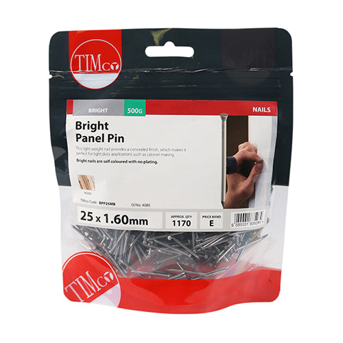 TIMCO Panel Pins Bright — Small Bag