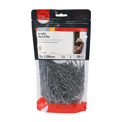 TIMCO Panel Pins Bright — 1kg Bag