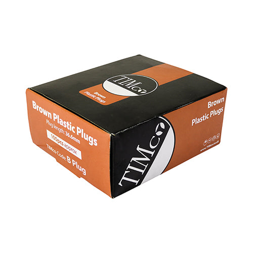 TIMCO Yellow Plastic Plugs - 25mm