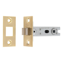 76Mm Bolt-Through Tubular Deadbolt - 5Mm Follower - Square - Satin Brass
