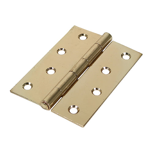 TIMCO Butt Hinges Fixed Pin (1838) Steel Self Colour