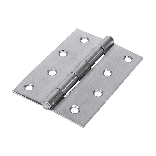 TIMCO Butt Hinges Fixed Pin (1838) Steel Self Colour