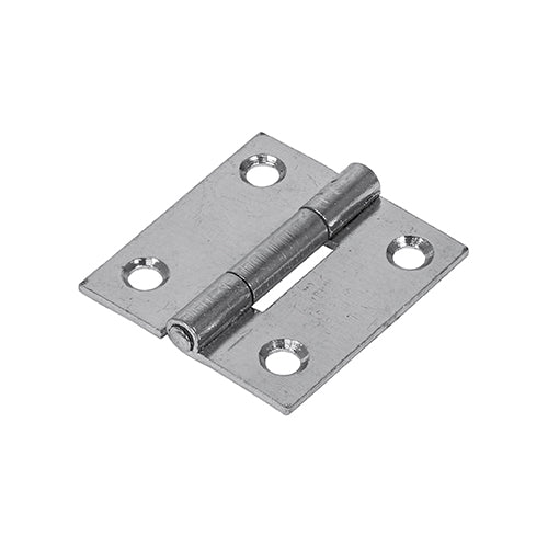 TIMCO Butt Hinges Fixed Pin (1838) Steel Self Colour