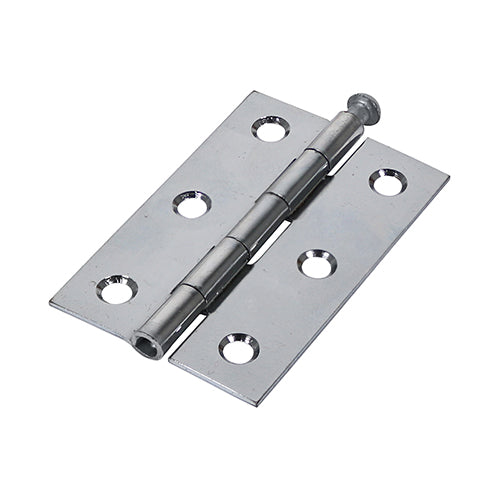 TIMCO Butt Hinges Loose Pin (1840) Steel Electro Brass