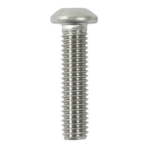 TIMCO Button Socket Screws ISO7380 A2 Stainless Steel