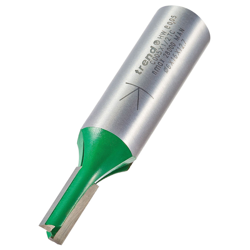 Trend C005X1/2TC Two Flute Cutter 6mm