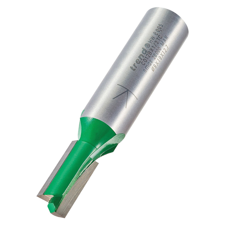 C012BX1/2TC - Two Flute Cutter 9mm diameter
