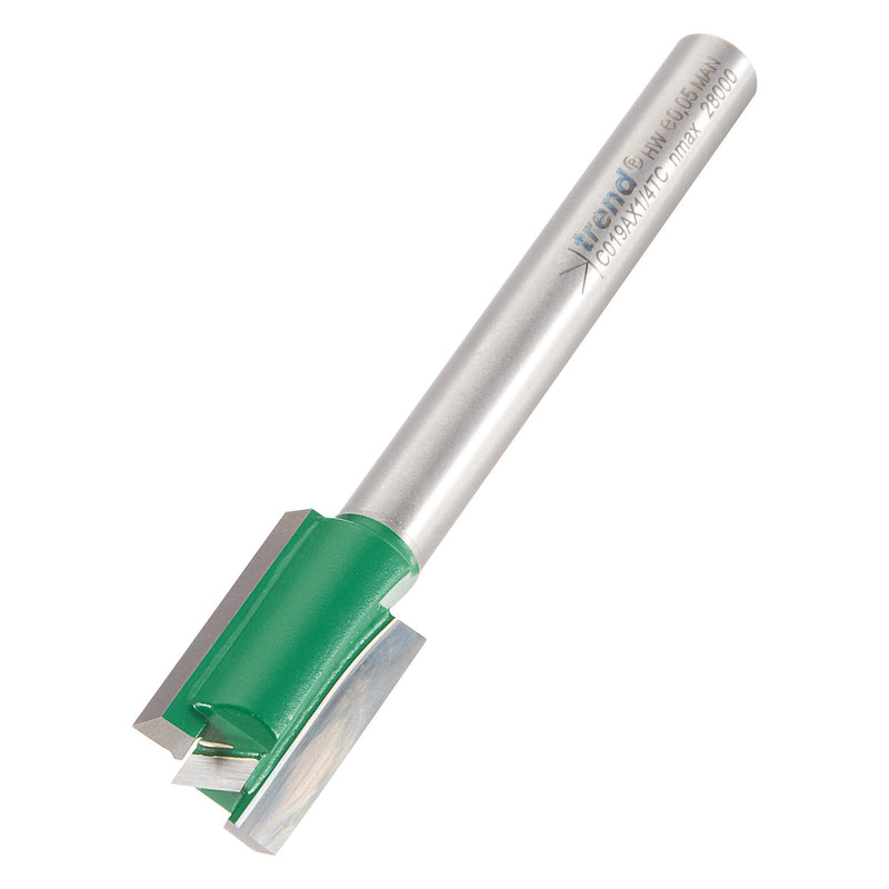 Trend C019AX1/4TC Router Cutter Bit 12mm x 19mm