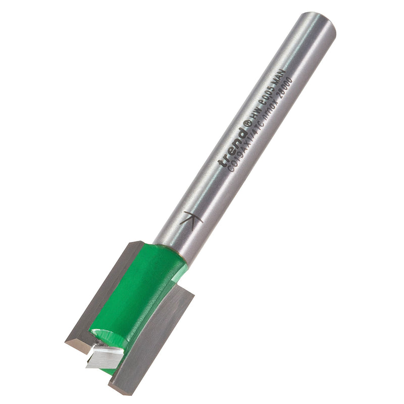 Trend C019AX1/4TC Router Cutter Bit 12mm x 19mm