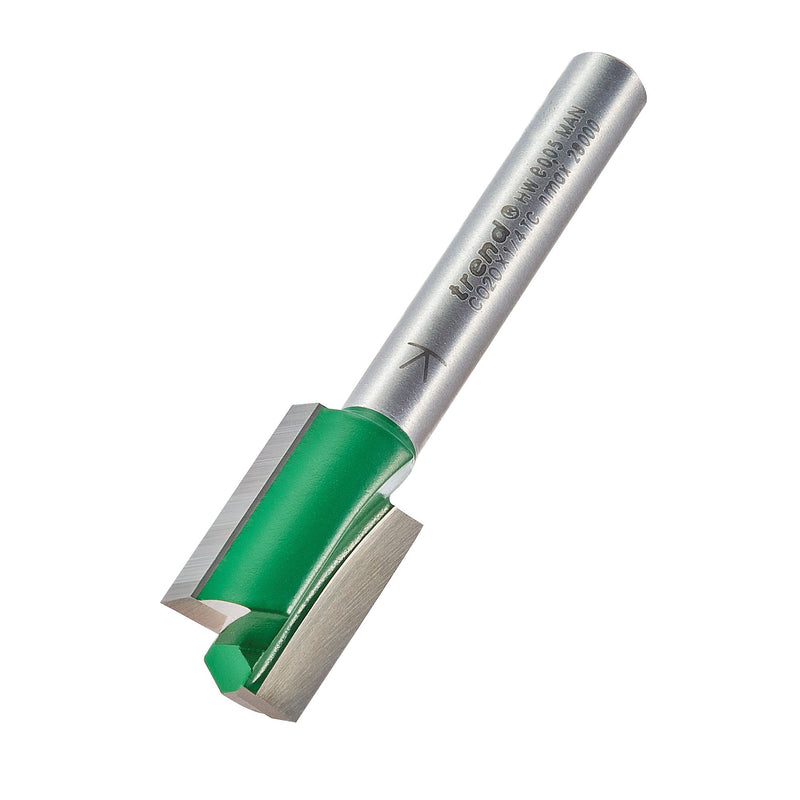 Trend C020X1/4TC Two Flute Cutter 12.7mm