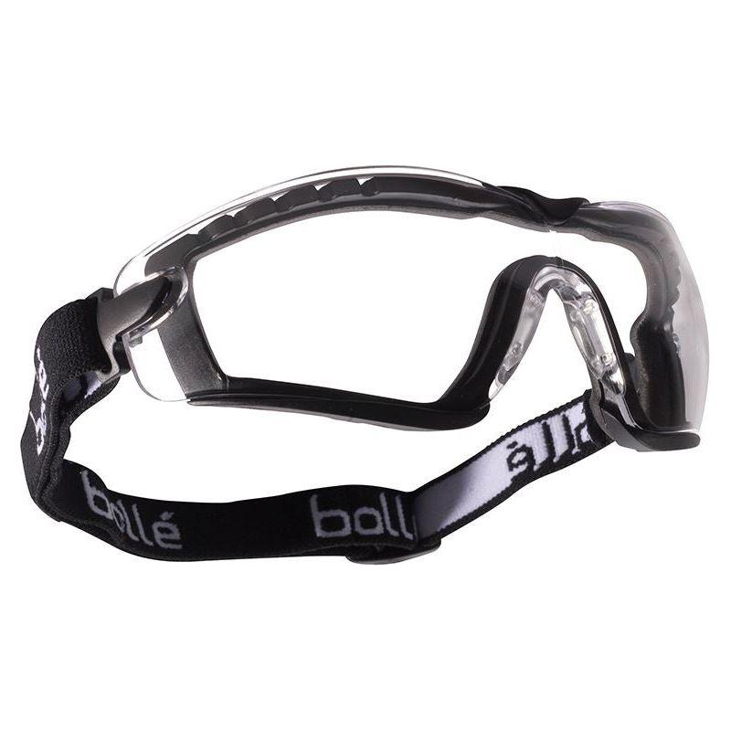 Bolle Safety COBRA PSI PLATINUM® Safety Glasses with Strap Clear Bolle Safety - RockBottom Northampton