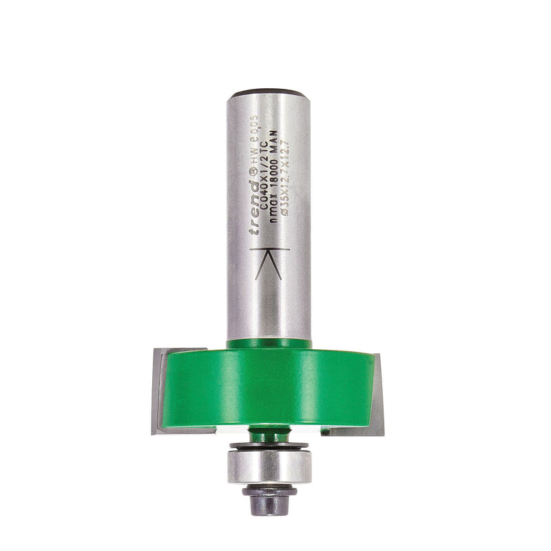 Trend C040X1/2TC Self Guided Rebate Cutter 35mm