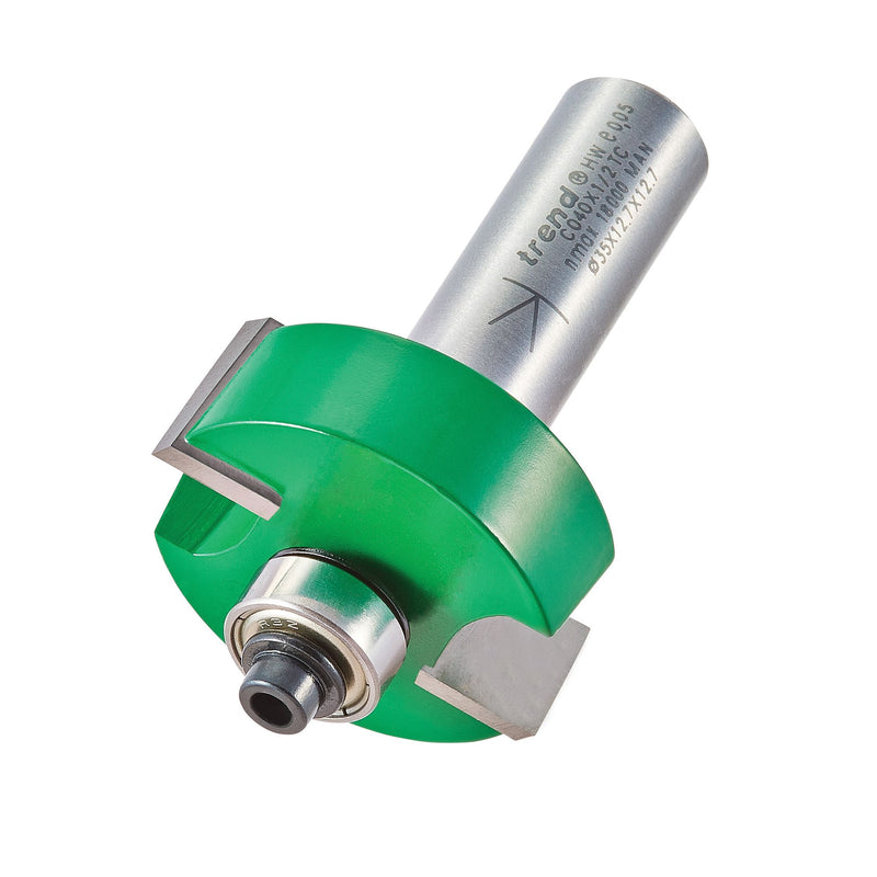 Trend C040X1/2TC Self Guided Rebate Cutter 35mm