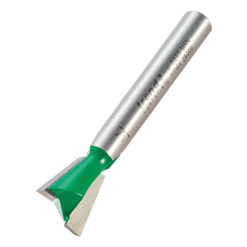 Trend C041X1/4TC Dovetail Cutter 104° Angle