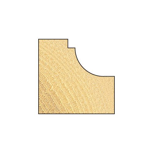 C066X1/4TC - Cavetto 7.9mm radius
