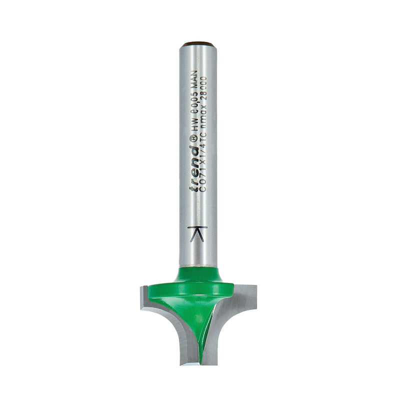 Trend C071X1/4TC Sash Bar 6.3mm Radius Tool
