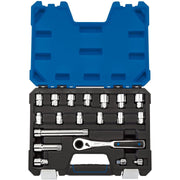 Draper Go Through' Metric Socket Set (19 piece) 16482 Draper - Town Tools 