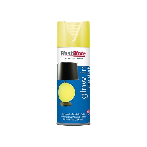 Plastikote Glow in the Dark Spray Paint 400ml PlastiKote - RockBottom Nothampton