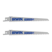 Irwin® Sabre Saw Blade Wood/PVC Cutting 152mm Pack of 2 IRWIN® - RockBottom Northampton